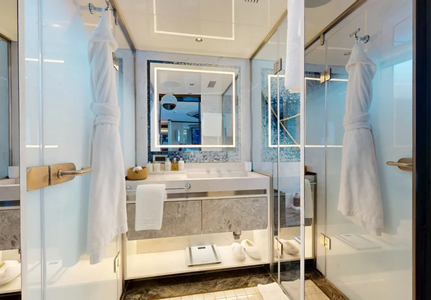 eternal spark yacht en suite her side