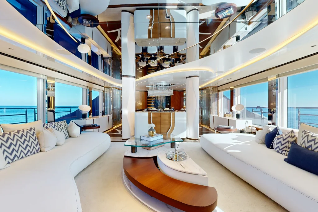 eternal spark yacht main salon full area