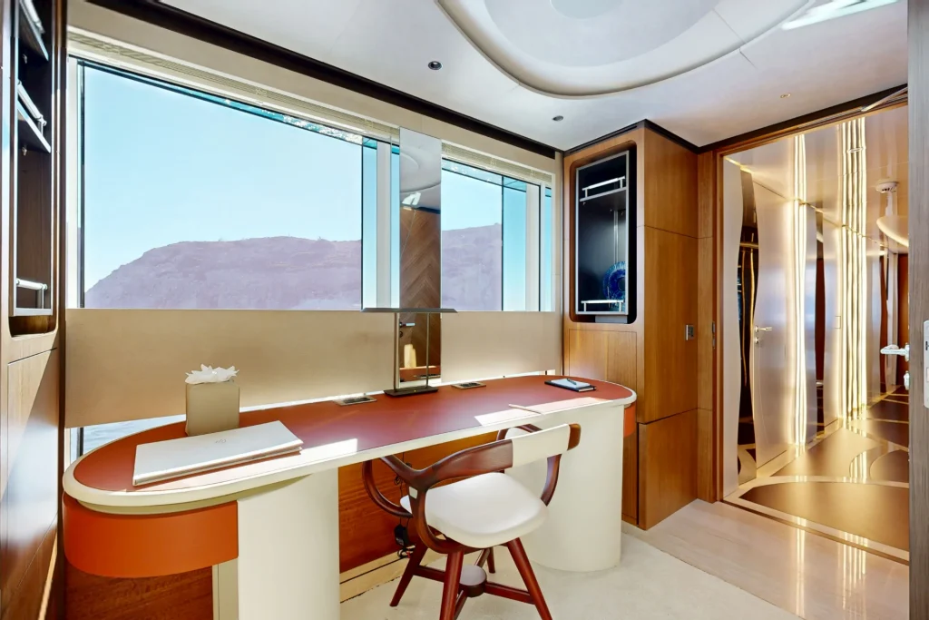 eternal spark yacht office area