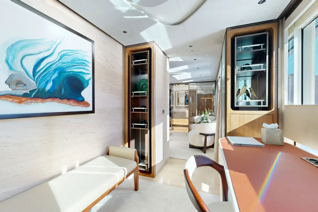 eternal spark yacht office view