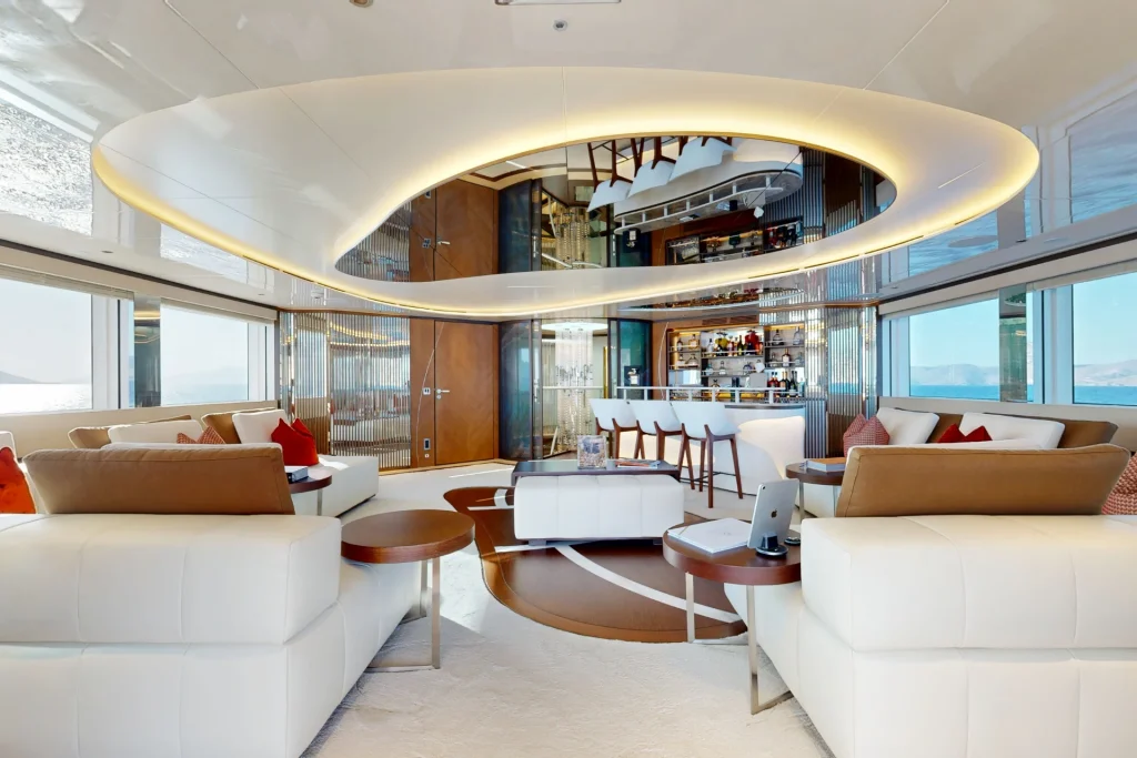 eternal spark yacht sky lounge looking front