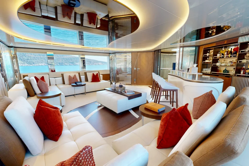 eternal spark yacht sky lounge view