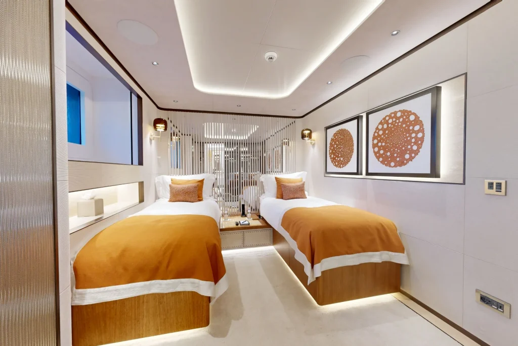 eternal spark yacht twin cabin port side