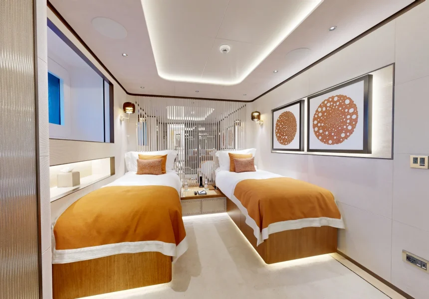 eternal spark yacht twin cabin port side