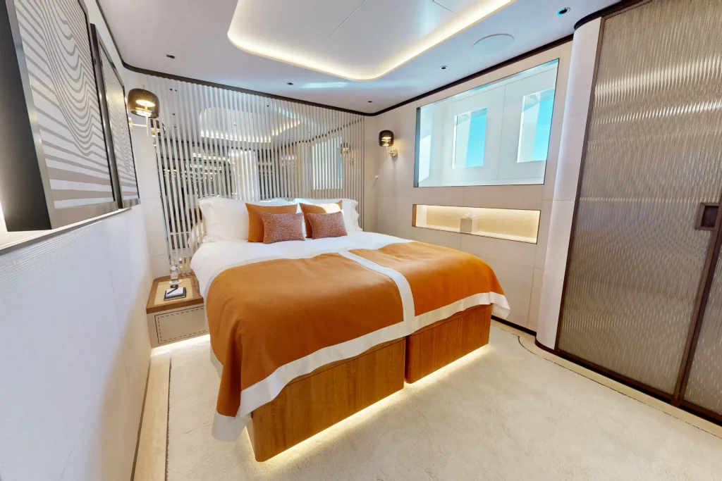 eternal spark yacht twin cabin starboard
