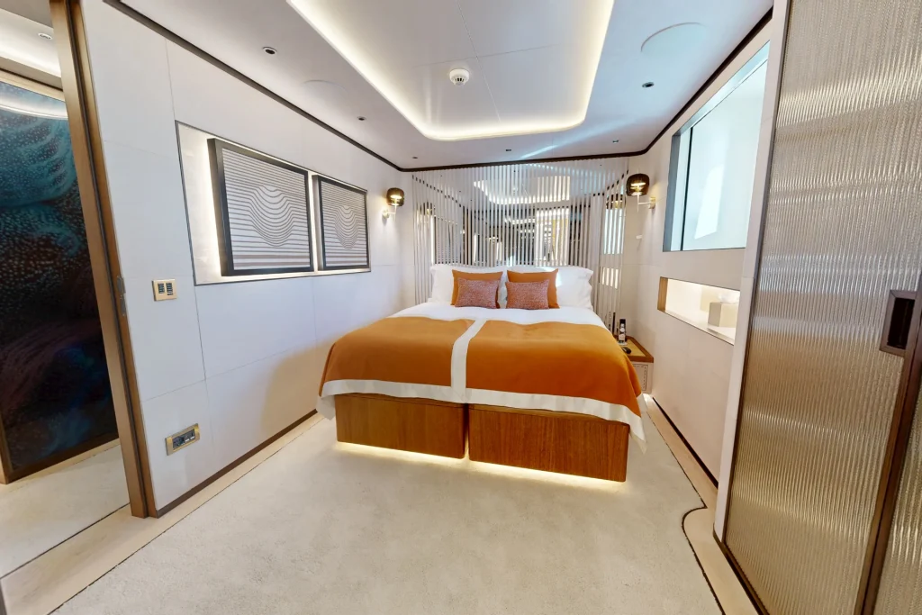 eternal spark yacht twin cabin view